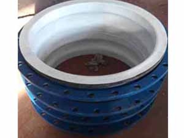 襯（chèn）四氟橡膠軟接（jiē）頭